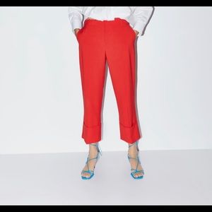 ZARA cuffed pants